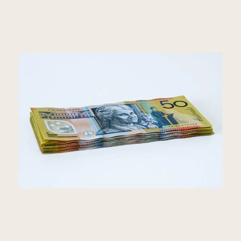 Aged & Distressed AUD Prop Notes — Australian prop money product