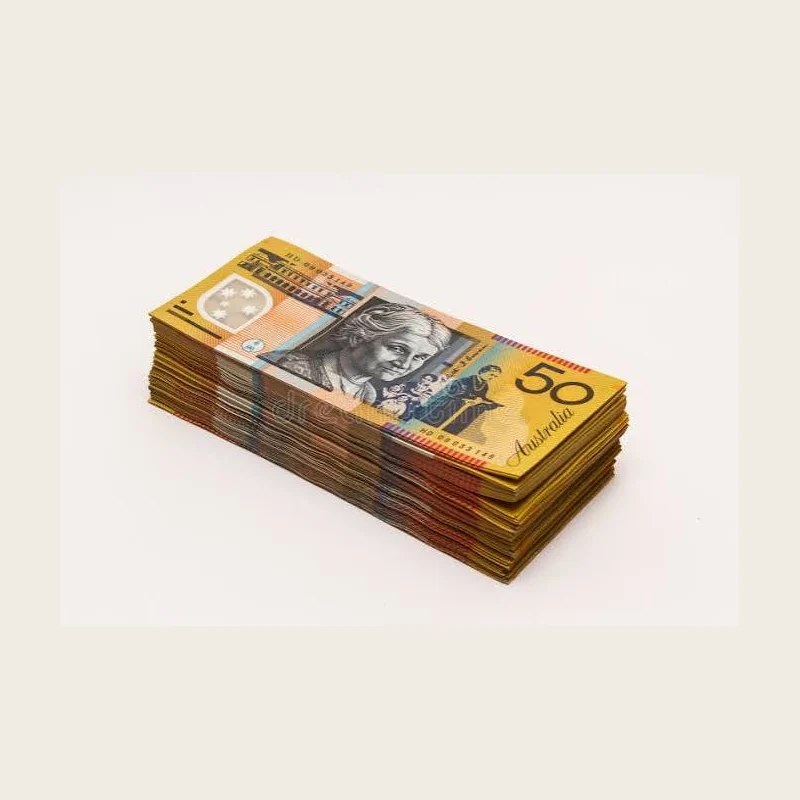 AUD $50 Full-Print Prop Notes — Australian prop money product