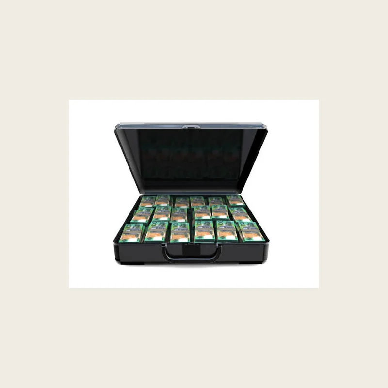 Briefcase Money Set — Australian prop money by Aussie Prop Notes