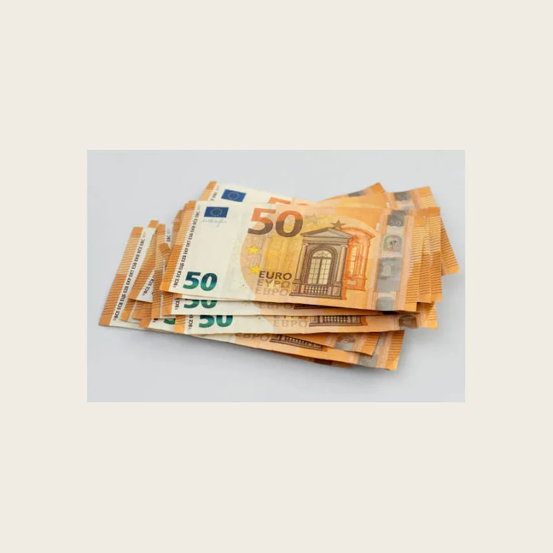 Euro €50 Prop Notes — Australian prop money product