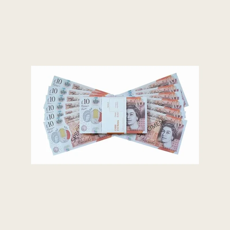 GBP £10 Prop Notes — Australian prop money product